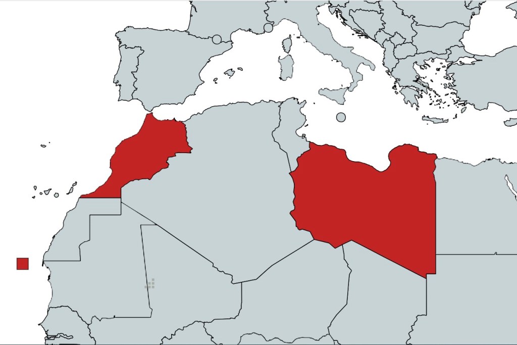 Was geschieht in Nordafrika?